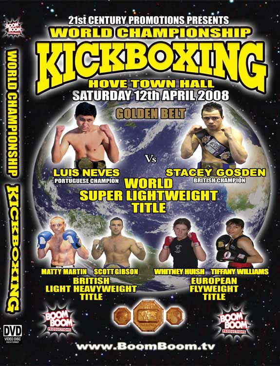 CHAMPIONSHIP KICKBOXING April 2008 CHAMPIONSHIP KICKBOXING April 2008